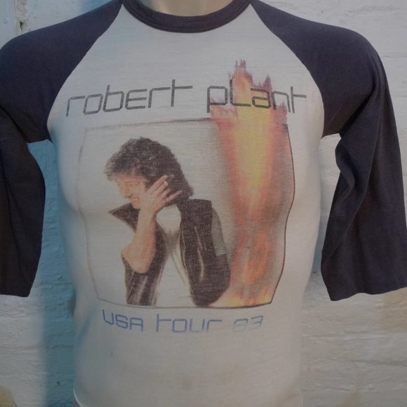 1983 Robert Plant Concert Single Stitch Shirt * Womens Small (37) - Picture 4 of 5